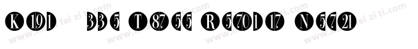 Katlynne Three Regular Neg字体转换